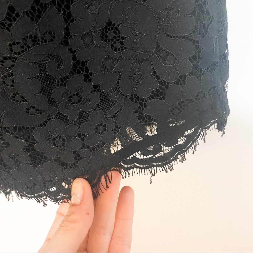 JOIE Susina Black Lace Shift Dress Size Small - Picture 9 of 11
